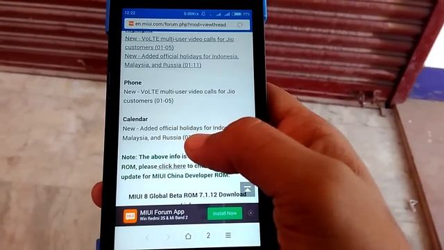 Latest Miui 8 Update Beta 7.1.12 Kachra Update Faltu Update смотреть онлайн