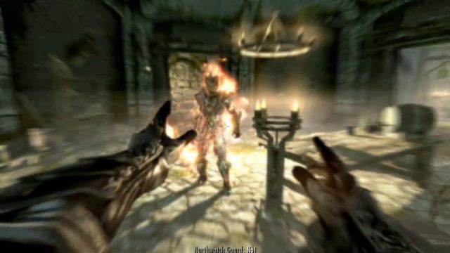 Skyrim "Missing in Action" - Destruction Battlemage Rampage смотреть онлайн
