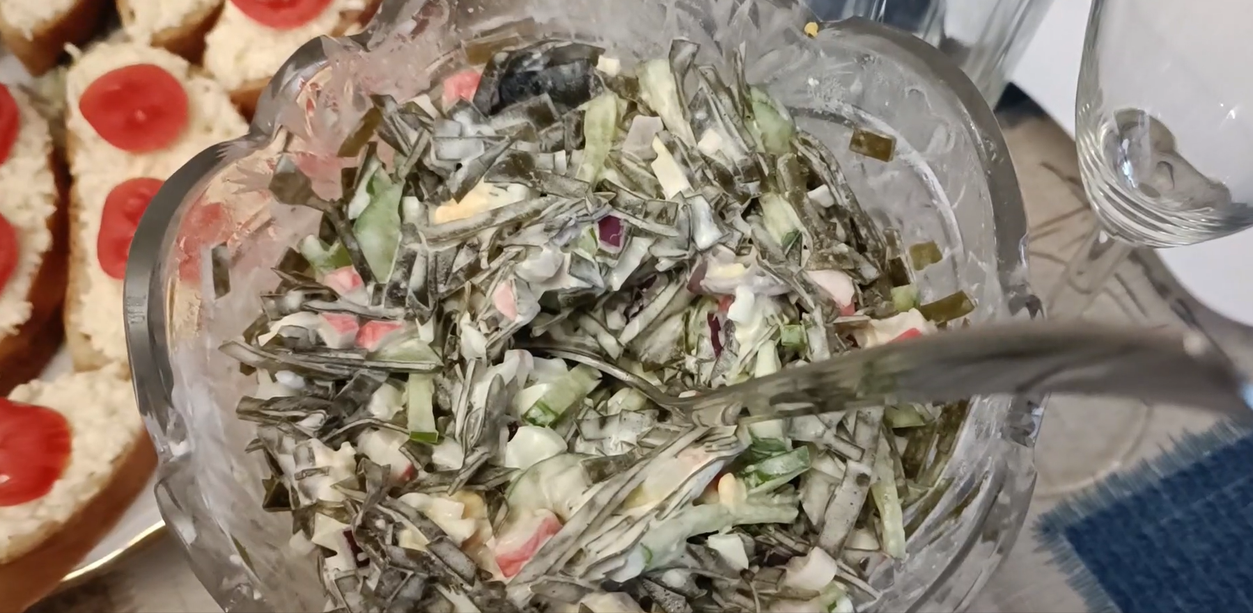 Салат из морской капусты смотреть онлайн