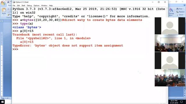 byte data type and bytearray смотреть онлайн