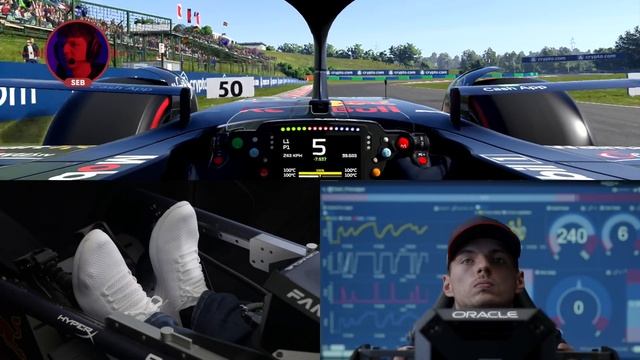 How often does Max Verstappen blink at the Hungaroring? | Oracle Virtual Laps at the #HungarianGP ? смотреть онлайн