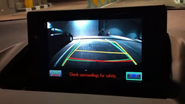 Lexus CT200h Parking Guidance System