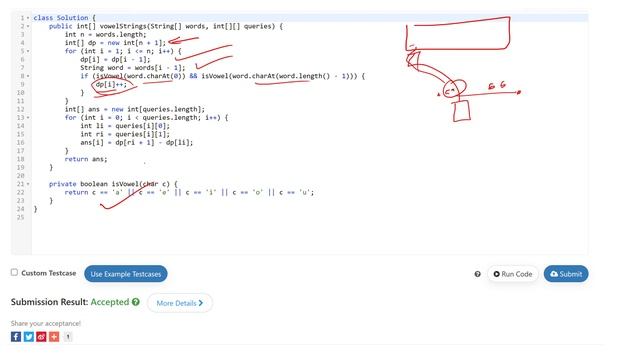 Leetcode 6347. Count Vowel Strings in Ranges With DP Approach || Weekly Contest 331 смотреть онлайн