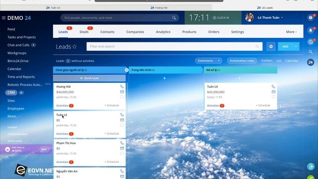 Bitrix24 CRM - Xử lý trùng lặp dữ liệu (Duplicate Control) | Hướng dẫn sử dụng Bitrix24 | EQVN смотреть онлайн