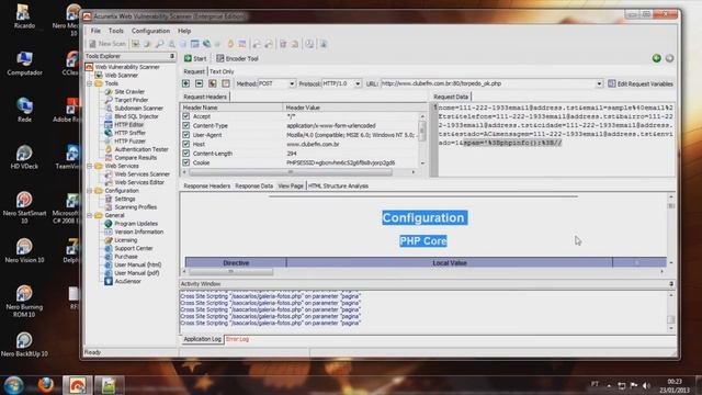 Remote File Inclusion - PHP Code Injection смотреть онлайн