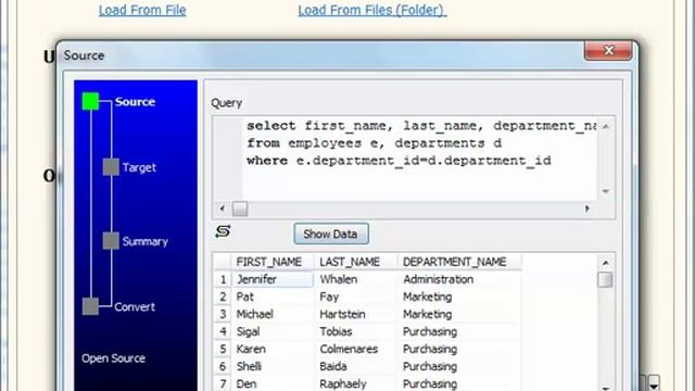 Export data from Oracle query results to TXT file смотреть онлайн