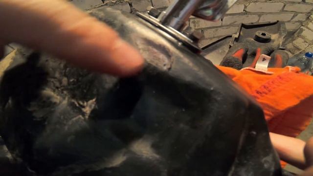 Ремонт топливного бака BSE Z10  эндуро