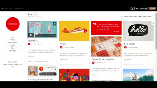 Colorface Creative Wordpress Theme +Download Link смотреть онлайн