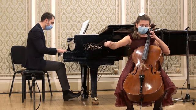 Spanish Serenade - Alexandru Glazunov cello: JULIA COTEANU смотреть онлайн