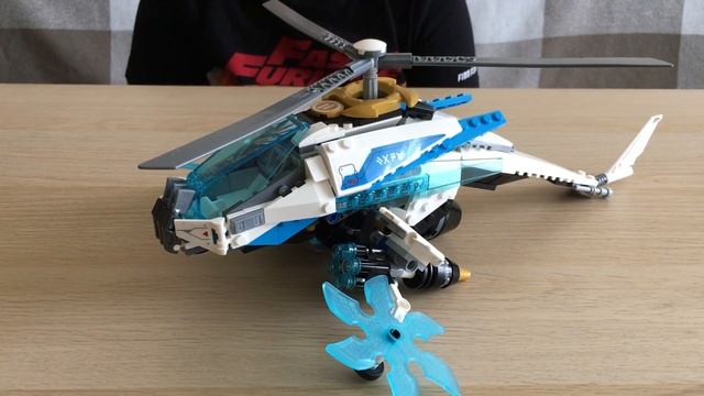 Обзор Лего Ниндзяго 70673 Шурилёт Lego Ninjago 70673 Shuricopter Speed Build смотреть онлайн