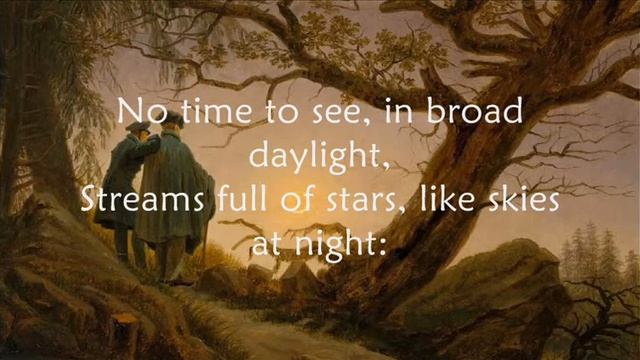 Leisure by William Henry Davies - What Is This Life if Full of Care смотреть онлайн