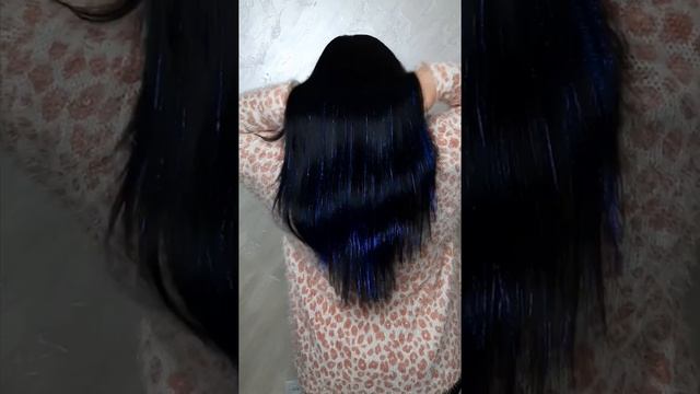 Наращивание блестящих волос смотреть онлайн