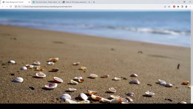 HTML5 Video Background Tutorial смотреть онлайн