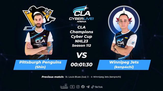 2022.11.23 ► CLA Champions Cyber Cup смотреть онлайн