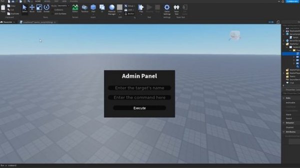 How to Script an ADMIN PANEL on ROBLOX (BEGINNERS)