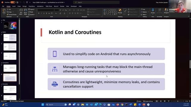 CS3003 Final Project: Kotlin & Coroutines (5-6 min Version) смотреть онлайн