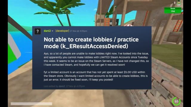 Failed to Create Lobby Crab Game | Crab Game Error смотреть онлайн