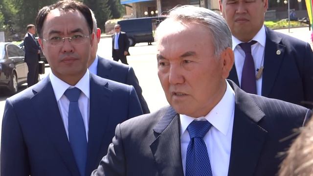 Визит в Акмолинскую область Президента РК Н.Назарбаева. 10.08.2012. КАЗИНФОРМ смотреть онлайн