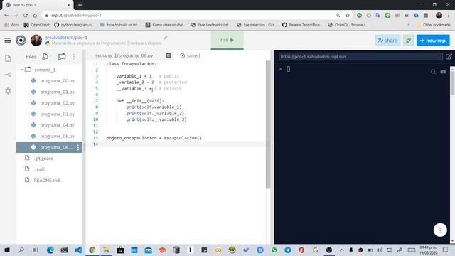 Programación Orientada a Objetos con Python - 11: Encapsulación смотреть онлайн