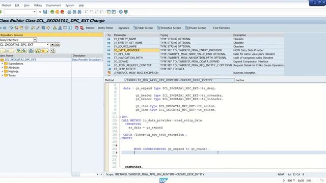 Sap Odata Association And Navigation Part 5 Create Deep Entity | SAP Odata Service Course On Udemy