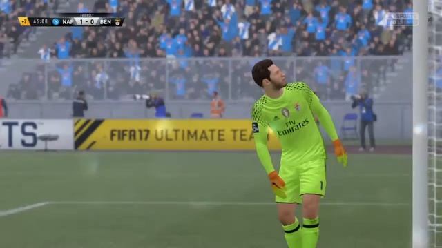 FIFA 17 - Napoli vs Benfica @ Stadion Olympik смотреть онлайн