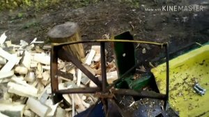 Дровокол гидравлический самодельный.
