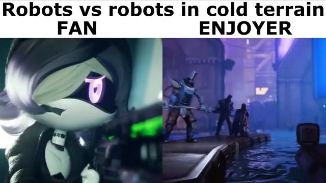 FAN & ENJOYER | Robots vs robots in cold terrain смотреть онлайн