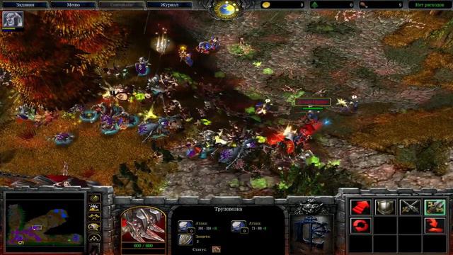 Warcraft 3 Way Of Death Knight DEMO прохождение. Часовня последней надежды