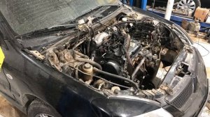 Лансер 9 свап 1.6-4g18 / 2.0-4g94 первый запуск