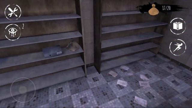 Новая карта Школа! легко прошли Eyes The Horror Game! летающая голова! хоррор игра на андроид смотреть онлайн