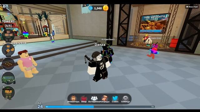 ?Играю в?Roblox?Tower defence ? смотреть онлайн