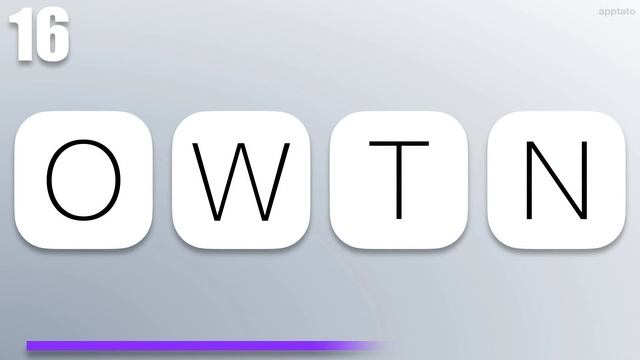 Scrambled Word Games Vol. 4 - Guess the Word Game (4 Letter Words) смотреть онлайн