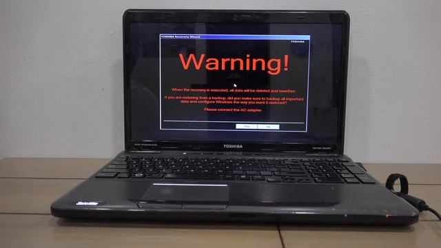 How to factory reset , restore your Toshiba laptop смотреть онлайн