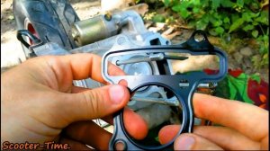 Полная сборка Двигателя 139QMB (Китай 4т 80сс) Вторая часть.