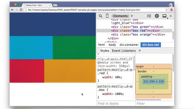 Combining Fluid Layouts Solution - Responsive Web Design Fundamentals смотреть онлайн