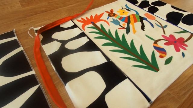 Будни мастерской. Пошив подушки с вышивкой. смотреть онлайн