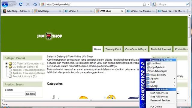 8 3 Mengedit File Konfigurasi Membuat Toko Online dengan Virtuemart dan Joomla смотреть онлайн