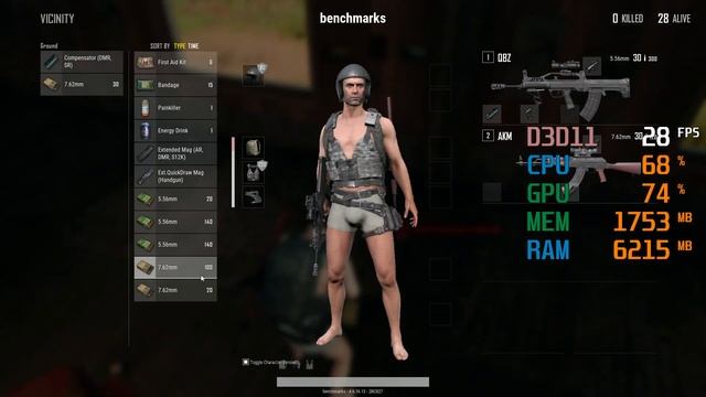 AMD Radeon R7 260X -- AMD Phenom II X4 940 -- PUBG FPS Test Sanhok Low смотреть онлайн