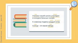 Русский язык 5 класс (Урок№20 - Тире между подлежащим и сказуемым.)