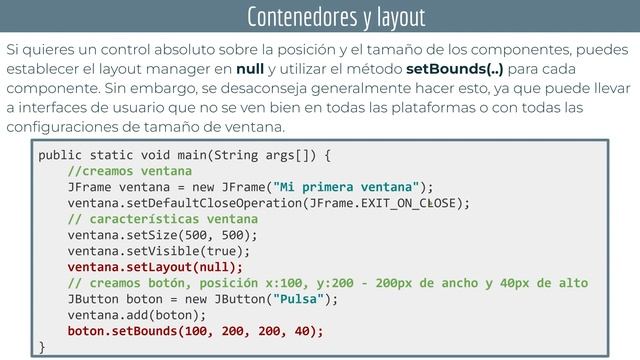 JAVA Swing: Layout Manager ☕ DAM - DAW смотреть онлайн
