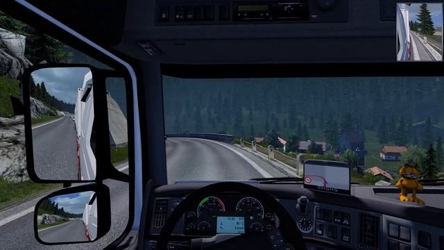 ETS 2 1.26 ProMods 2.15 Volvo FH16 Vaduz - Milano смотреть онлайн