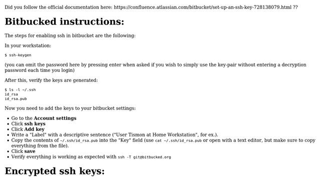 DevOps & SysAdmins: Permission denied SSH key and bitbucket смотреть онлайн