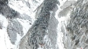 Поездка на Ауадхару после снегопада. Абхазия 2020