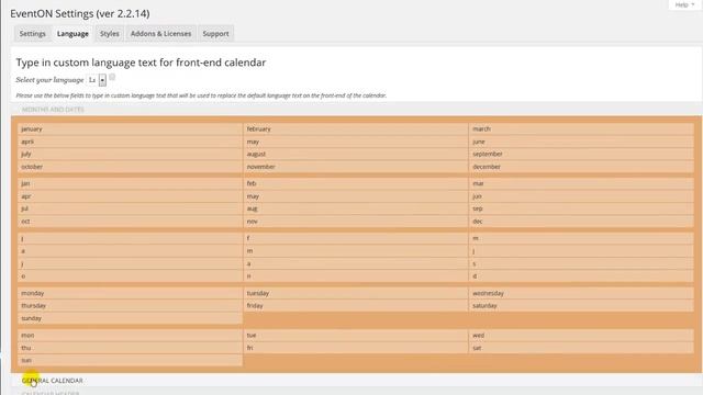 EventOn Calendar plugin for WordPress смотреть онлайн