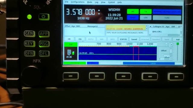 Zeigu x6100 with onboard JS8Call смотреть онлайн