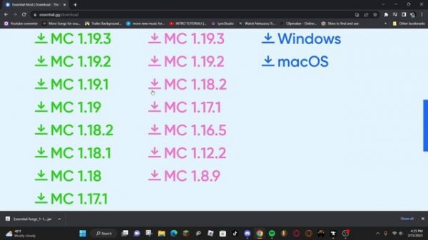 How to add Essential mod to CurseForge modpacks