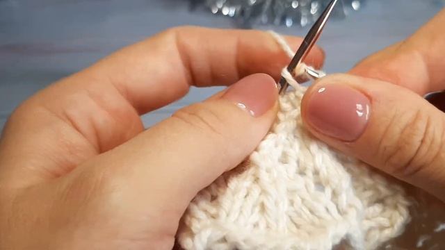 КАК КРАСИВО ПРОВЯЗАТЬ ТРИ ПЕТЛИ ВМЕСТЕ / 2 СПОСОБА. смотреть онлайн