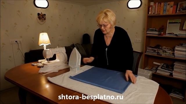 Ламбрекены своими руками - шьем простой ламбрекен к шторам для кухни или гостиной (кройка и шитье). смотреть онлайн