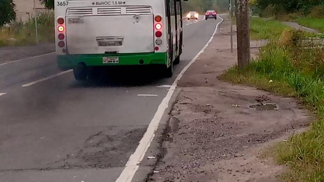Автобус 325 маршрут ЛиАЗ 5293.53 3657 Пушкин Удаловское Шоссе
