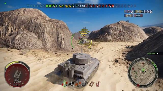 World of Tanks Console: Tiger on Airfield, Brothers in Arms with airportops_1411. смотреть онлайн